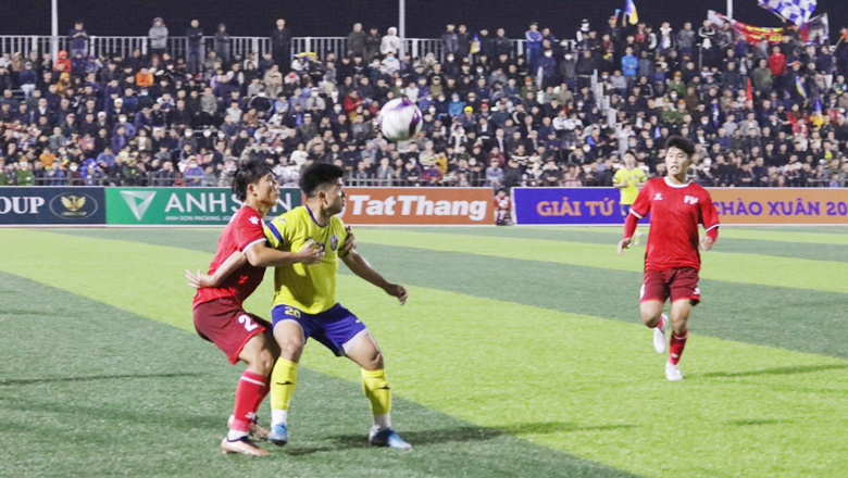 Bắc Ninh FC thắng ấn tượng trong trận đấu ra mắt NHM - Ảnh 1