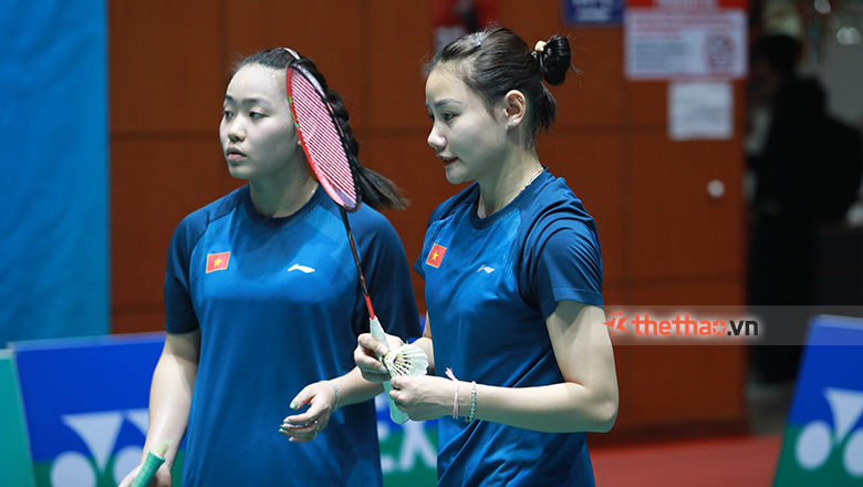 Cặp Diệu Ly - Thị Khánh thắng sau 3 set, vào vòng 1/8 Ciputra Hanoi 2024 - Ảnh 1