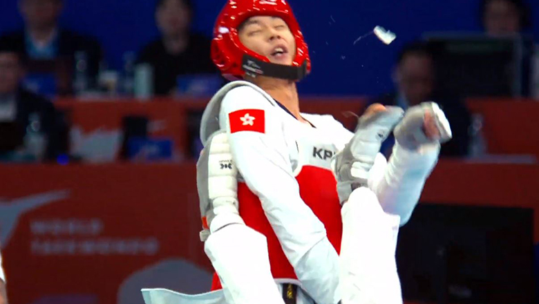 Võ sĩ Taekwondo giành vé Olympic bằng cú đá knock-out - Ảnh 1