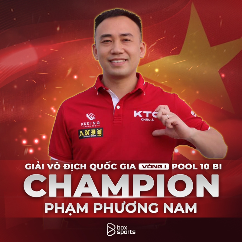 Ngược dòng ấn tượng, Phạm Phương Nam vô địch nội dung 10 bi - vòng 1 giải VĐQG Billiards và Snooker 2024 - Ảnh 1