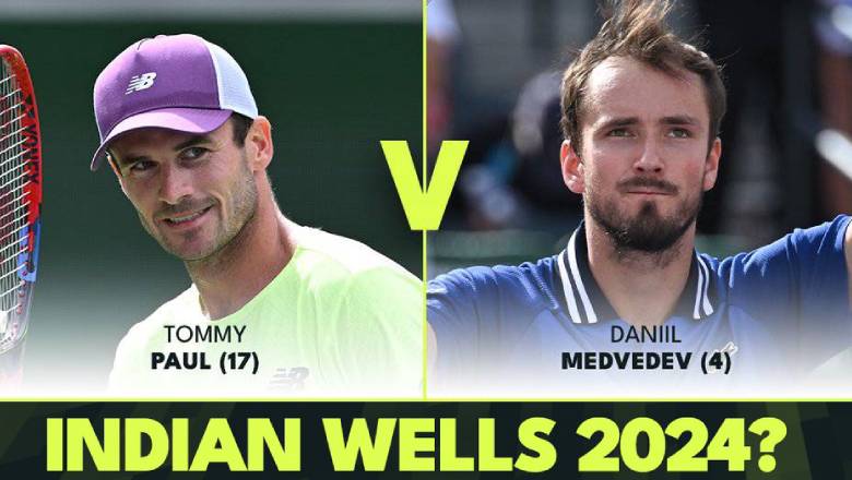 Trực tiếp tennis Medvedev vs Paul, Bán kết Indian Wells Masters - 5h00 ngày 17/3 - Ảnh 1
