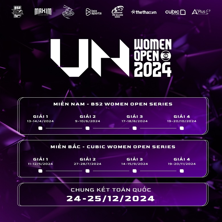 VN Women Open 2024 chính thức công bố lộ trình thi đấu - Ảnh 2