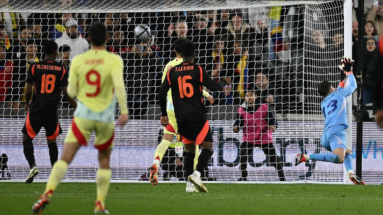 Kết quả bóng đá Tây Ban Nha vs Colombia: Chấm dứt 1 năm thăng hoa - Ảnh 1