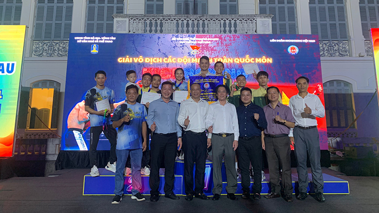 Giải các đội mạnh Kickboxing: Hà Nội, TP Hồ Chí Minh, Thái Nguyên tiếp tục dẫn đầu - Ảnh 1
