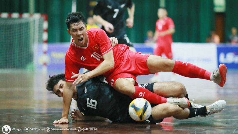 Futsal Việt Nam tuột mất chiến thắng trước đội tuyển 'chiếu dưới' - Ảnh 1