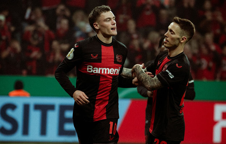 Bayer Leverkusen nối dài mạch bất bại lên con số 40, tiến sát ‘cú đúp’ quốc nội - Ảnh 2