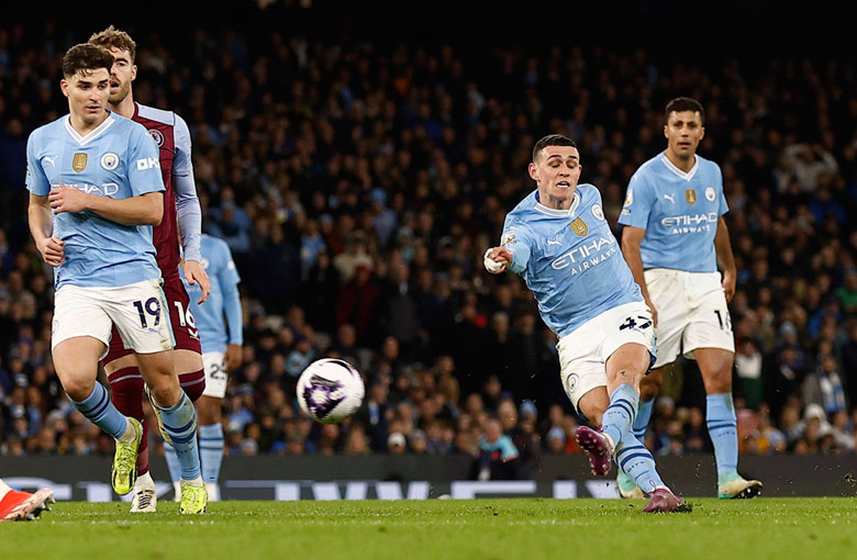 Kết quả bóng đá Man City vs Aston Villa: Show diễn của Phil Foden - Ảnh 2