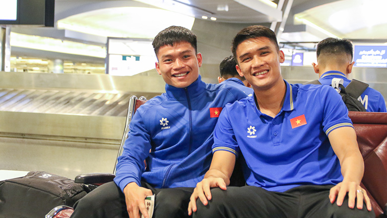 U23 Việt Nam đặt chân tới Qatar, lập tức tập luyện chuẩn bị cho VCK châu Á 2024 - Ảnh 2