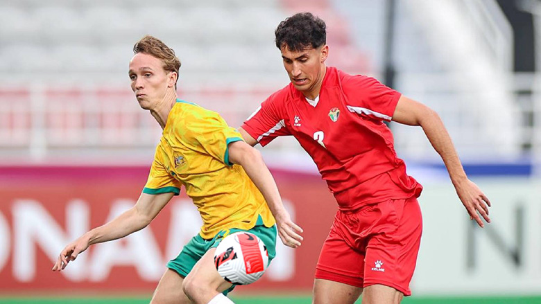 Kết quả bóng đá U23 Australia vs U23 Jordan: Chuột túi bất lực - Ảnh 2