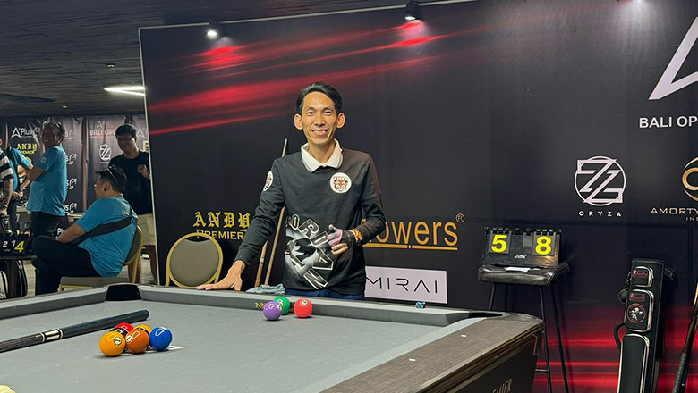 Cơ thủ Philippines loại Dương Quốc Hoàng vô địch giải pool 9 bi Bali Open - Ảnh 1
