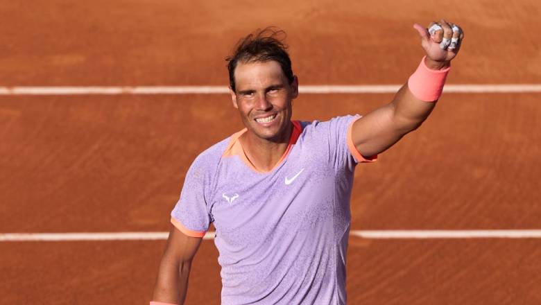 Nadal thắng thuyết phục trận ra quân tại Barcelona Open 2024 - Ảnh 1