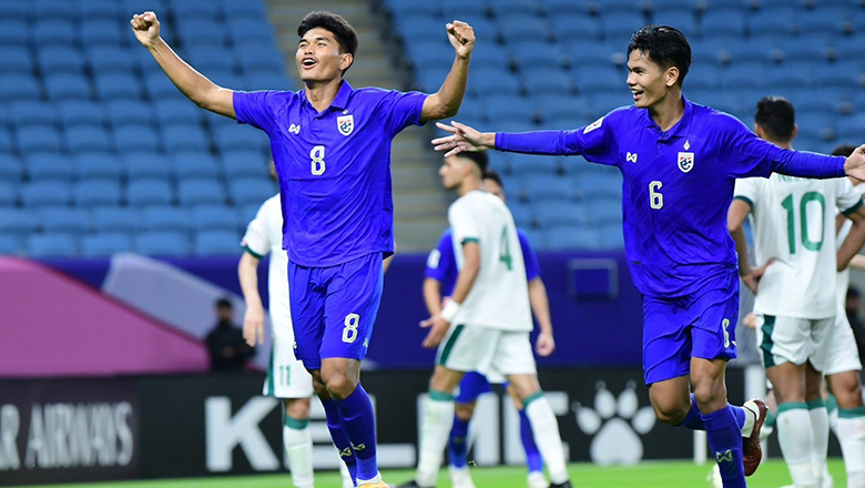 U23 Thái Lan tạo nên địa chấn trước Iraq, sáng cửa vượt qua vòng bảng U23 châu Á - Ảnh 2
