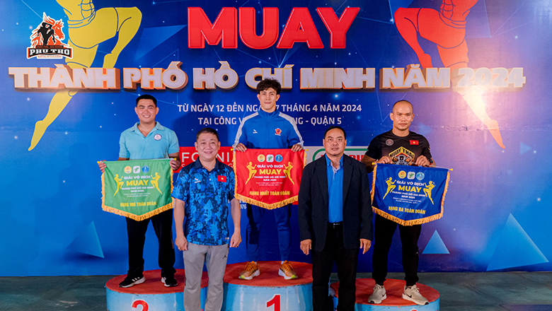 Quận 5 đứng nhất toàn đoàn giải vô địch Muay TPHCM 2024 - Ảnh 1