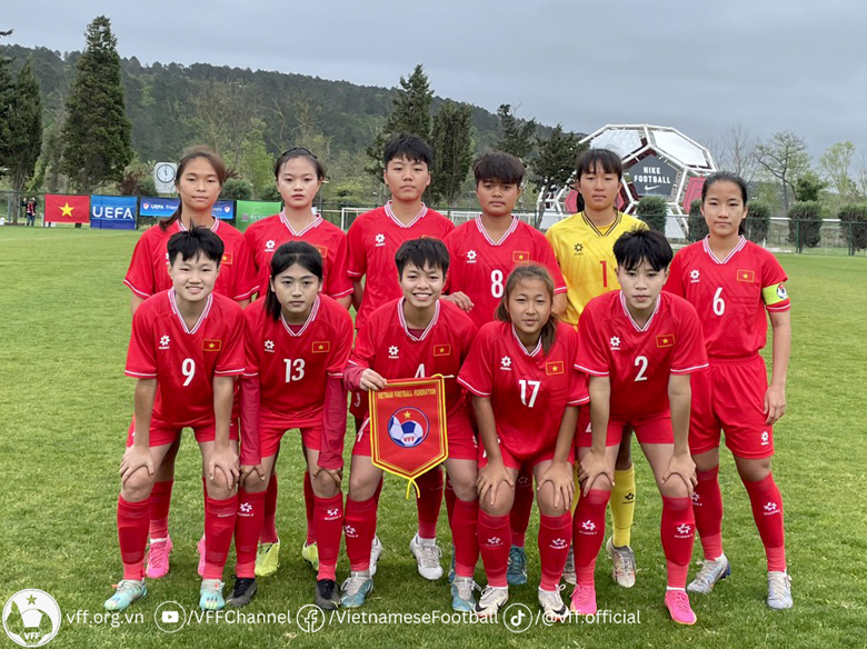 U16 nữ Việt Nam thắng đại diện châu Âu, kết thúc tour giao hữu của UEFA với vị trí thứ 5 - Ảnh 1