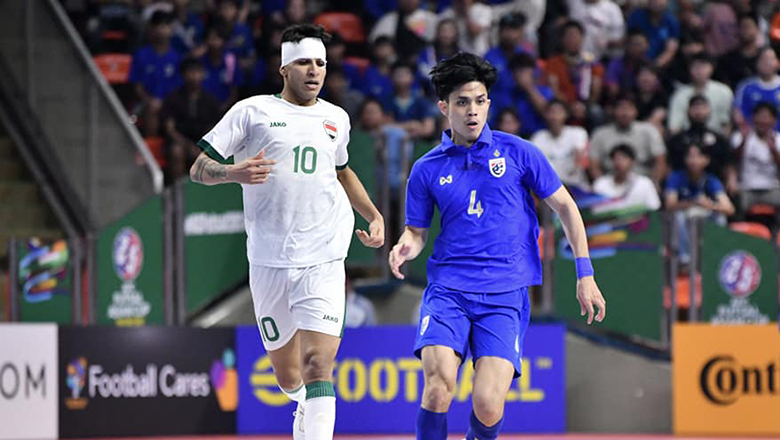 Futsal Thái Lan ngược dòng đánh bại Iraq, giành vé dự World Cup 2024 - Ảnh 3