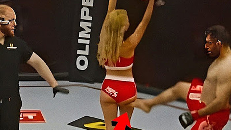 Võ sĩ MMA bị cấm thi đấu trọn đời vì đá ring girl - Ảnh 1