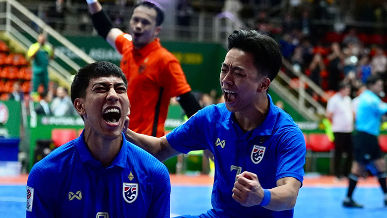 Kết quả bóng đá Futsal Thái Lan vs Tajikistan: Kịch bản khó tin, loạt penalty siêu kịch tính - Ảnh 4