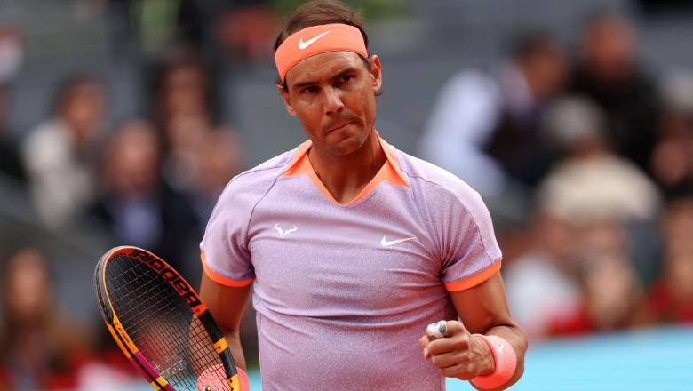 Nadal thắng thần tốc tay vợt 16 tuổi, vào vòng 2 Madrid Open 2024 - Ảnh 1