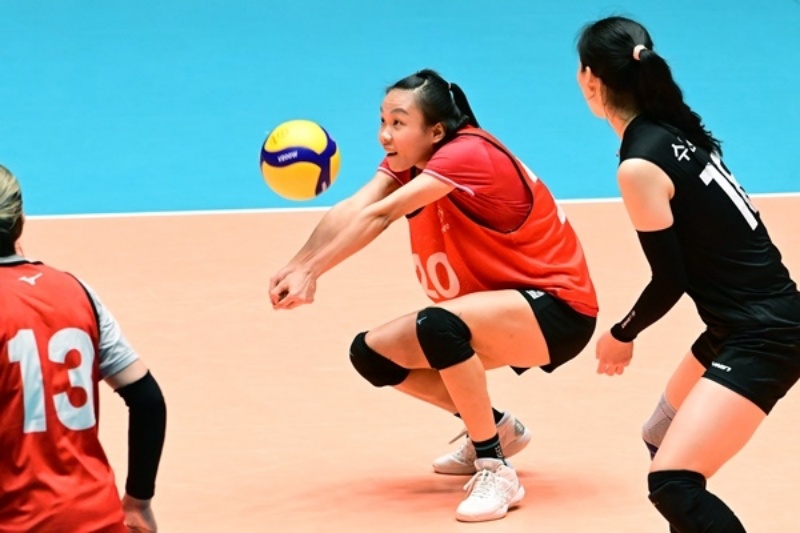 Sao bóng chuyền nữ Việt Nam được khen ngợi khi thử việc tại Hàn Quốc - Ảnh 1