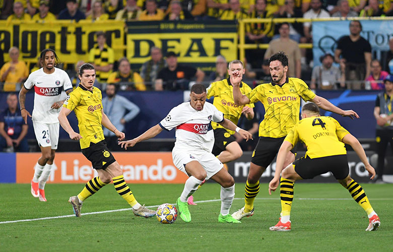 Kết quả bóng đá Dortmund vs PSG: May mắn song hành, 'trái ngọt' xứng đáng - Ảnh 1
