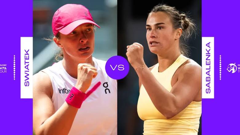 Trực tiếp tennis Swiatek vs Sabalenka, Chung kết Madrid Open - 23h30 ngày 4/5 - Ảnh 1