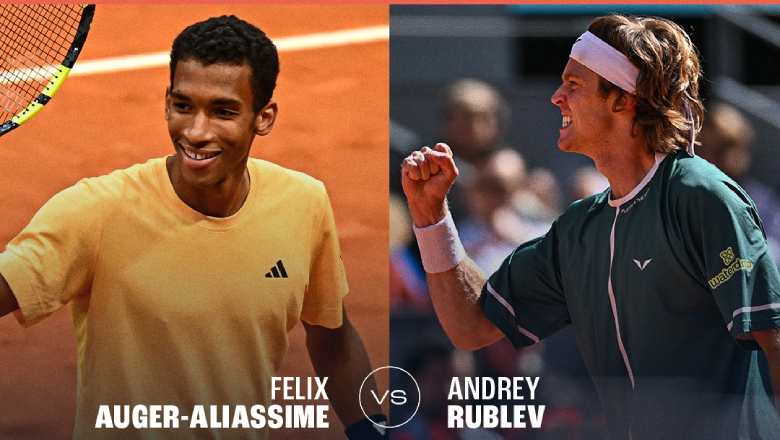 Nhận định tennis Rublev vs Auger-Aliassime, Chung kết Madrid Open - 23h30 ngày 5/5 - Ảnh 1