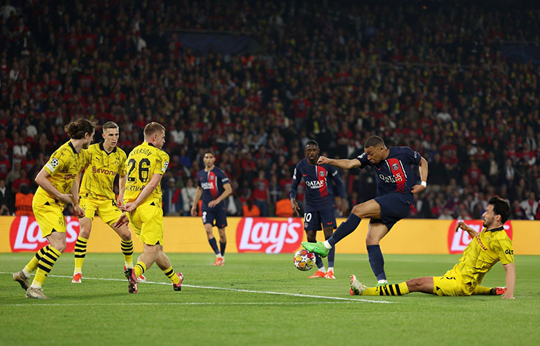 Kết quả bóng đá PSG vs Dortmund: Ám ảnh khung gỗ, định mệnh gọi tên - Ảnh 1