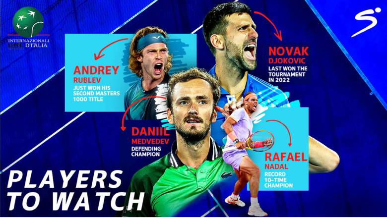 Lịch thi đấu tennis Rome Masters 2024, ltđ Italian Open hôm nay - Ảnh 1