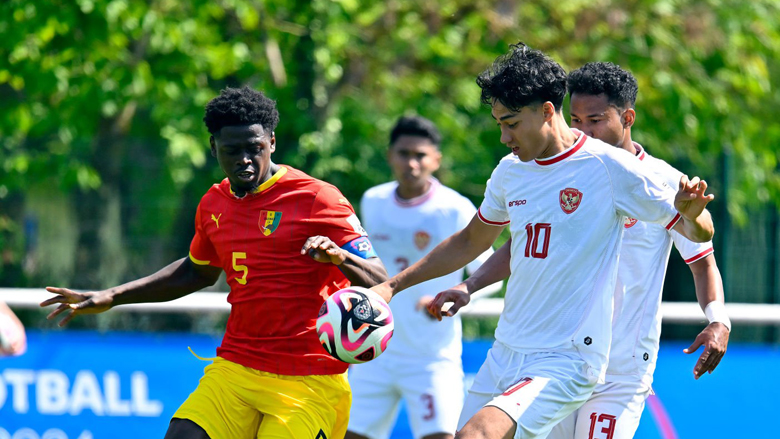 Kết quả bóng đá U23 Indonesia vs U23 Guinea: Bất lực cùng cực, tan mộng Olympic Paris - Ảnh 1