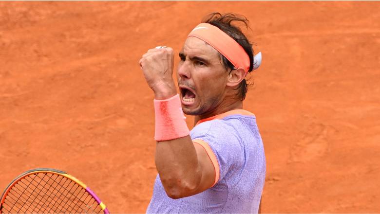 Kết quả tennis hôm nay 10/5: Nadal vào vòng 2 Rome Masters - Ảnh 1