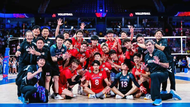 Bóng chuyền nam Nhật Bản tham vọng lớn ở Volleyball Nations League 2024 sau kỳ tích lịch sử - Ảnh 1