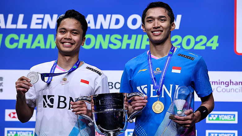 2 tay vợt hàng đầu Indonesia không dự Thái Lan Mở rộng - Ảnh 1