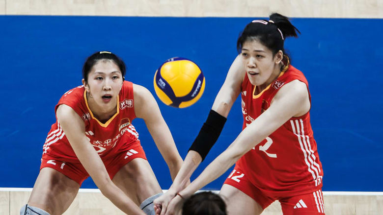 Bóng chuyền nữ Trung Quốc quật ngã đương kim HCV Olympic ở Volleyball Nations League 2024 - Ảnh 1