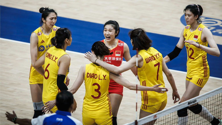 Bóng chuyền nữ Trung Quốc thua sốc Canada, sắp bị Nhật Bản vượt mặt ở Volleyball Nations League 2024 - Ảnh 1