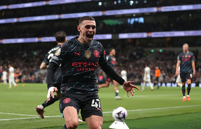 Phil Foden giành giải cầu thủ xuất sắc nhất Ngoại hạng Anh 2023/24 - Ảnh 1