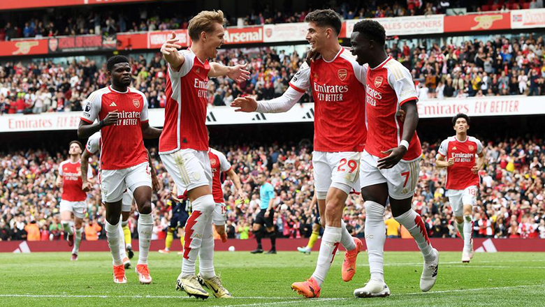 Siêu máy tính Opta dự đoán Arsenal có 16,3% giành chức vô địch Ngoại hạng Anh ở vòng cuối - Ảnh 2