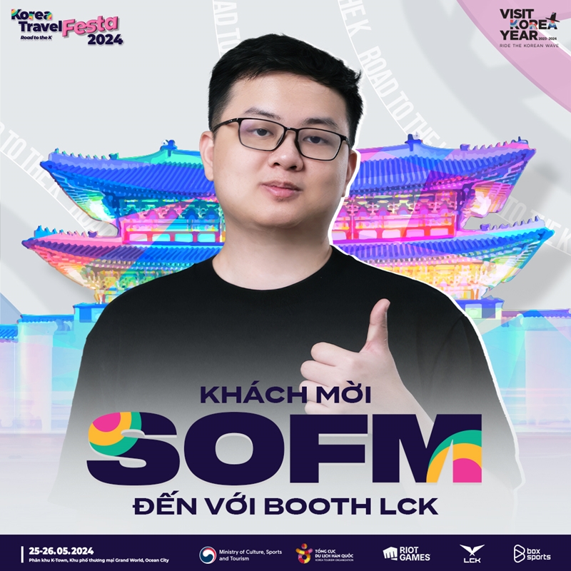 SofM tái ngộ ShowMaker tại Korea Travel Festa Hà Nội - Ảnh 2