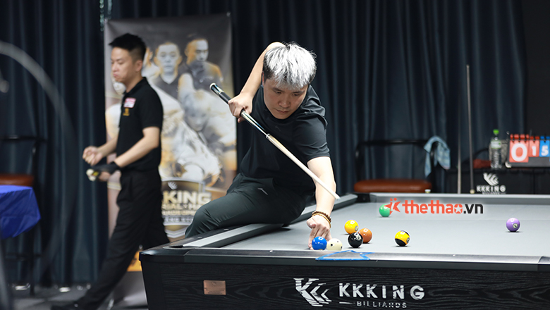 KKKing Imperial x Han Billiards 2024: Đỗ Thế Kiên thua ngược Tạ Văn Linh ở tứ kết - Ảnh 1