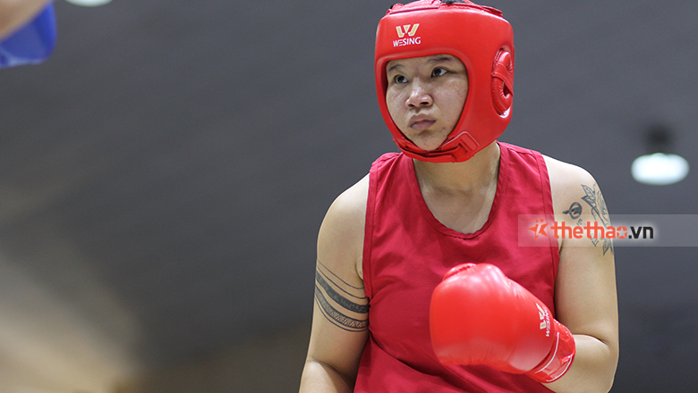 Vòng loại 2 Boxing Olympic Paris: Lưu Diễm Quỳnh nhận thất bại - Ảnh 1