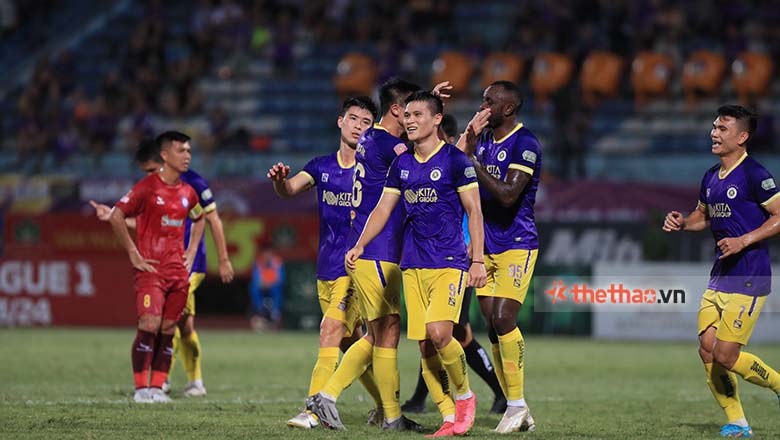 Kết quả bóng đá Hà Nội vs Khánh Hòa: Chủ nhà thắng hủy diệt trong cơn mưa bàn thắng - Ảnh 2