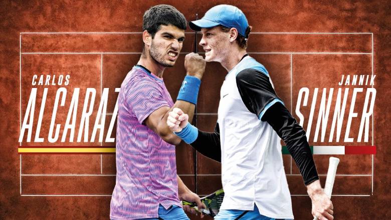 Xem trực tiếp Bán kết Roland Garros 2024 - Alcaraz vs Sinner trên kênh nào? - Ảnh 1