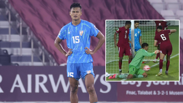 Qatar ghi bàn thắng ma, Ấn Độ tức tưởi mất vé vào vòng loại 3 World Cup 2026 - Ảnh 2