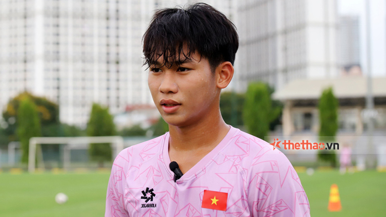 Đội trưởng U16 Việt Nam: “Chúng em quyết tâm mang cúp về cho Tổ quốc” - Ảnh 1