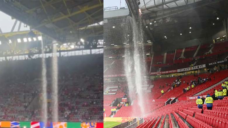 Sân vận động EURO 2024 dột như thác nước giống Old Trafford của MU - Ảnh 2