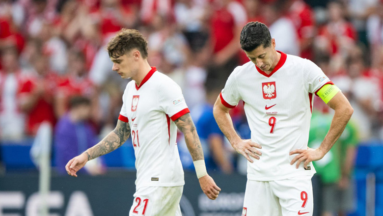Ba Lan là đội tuyển đầu tiên bị loại tại EURO 2024 - Ảnh 1