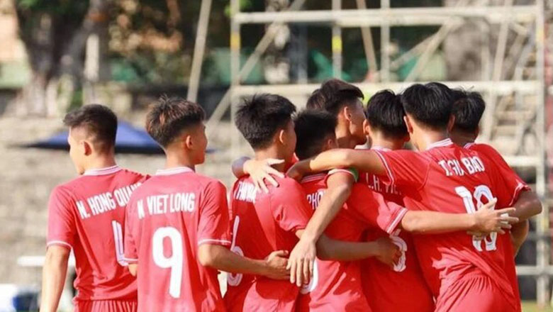 U16 Việt Nam thắng 15-0 ở trận ra quân giải Vô địch Đông Nam Á 2024 - Ảnh 1