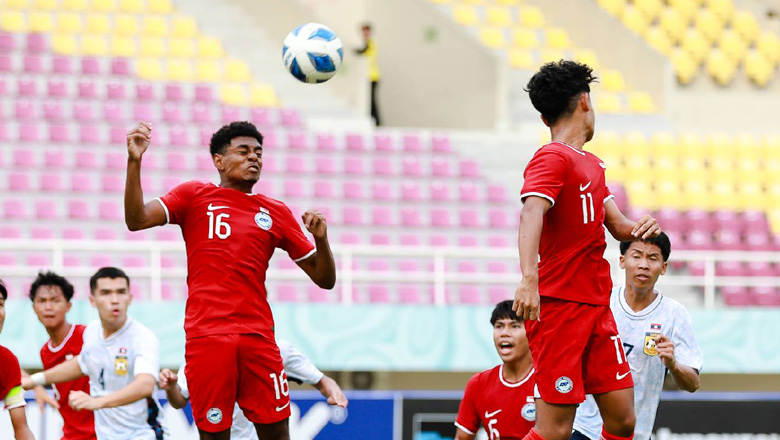U16 Lào gây sốc, thắng 2 trận liên tiếp ở U16 Đông Nam Á 2024 - Ảnh 2