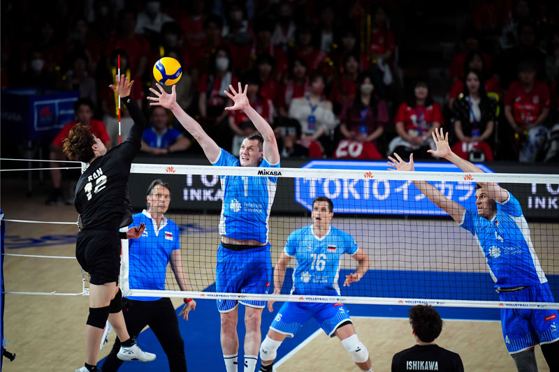 Kết quả bóng chuyền nam bán kết Volleyball Nations League 2024: Nhật Bản sẽ vào chung kết? - Ảnh 1