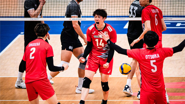 Link xem trực tiếp bóng chuyền nam tứ kết Volleyball Nations League 2024: Nhật Bản vs Slovenia, 01h00 ngày 30/6 - Ảnh 1