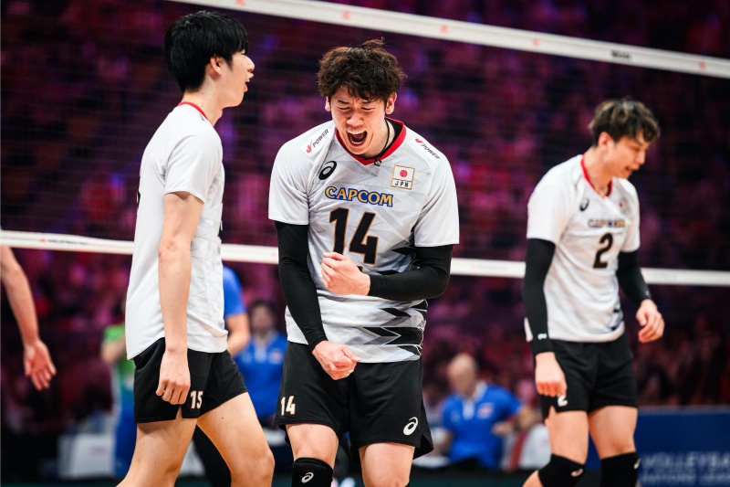 Bóng chuyền nam Nhật Bản vào chung kết Volleyball Nations League 2024, làm lịch sử cho châu Á - Ảnh 1